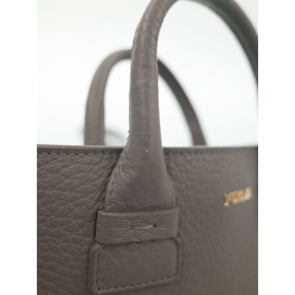 Furla Capriccio handbag pebbled leather Black - Picture 4 of 5